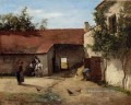 Hof Camille Pissarro Szenerie